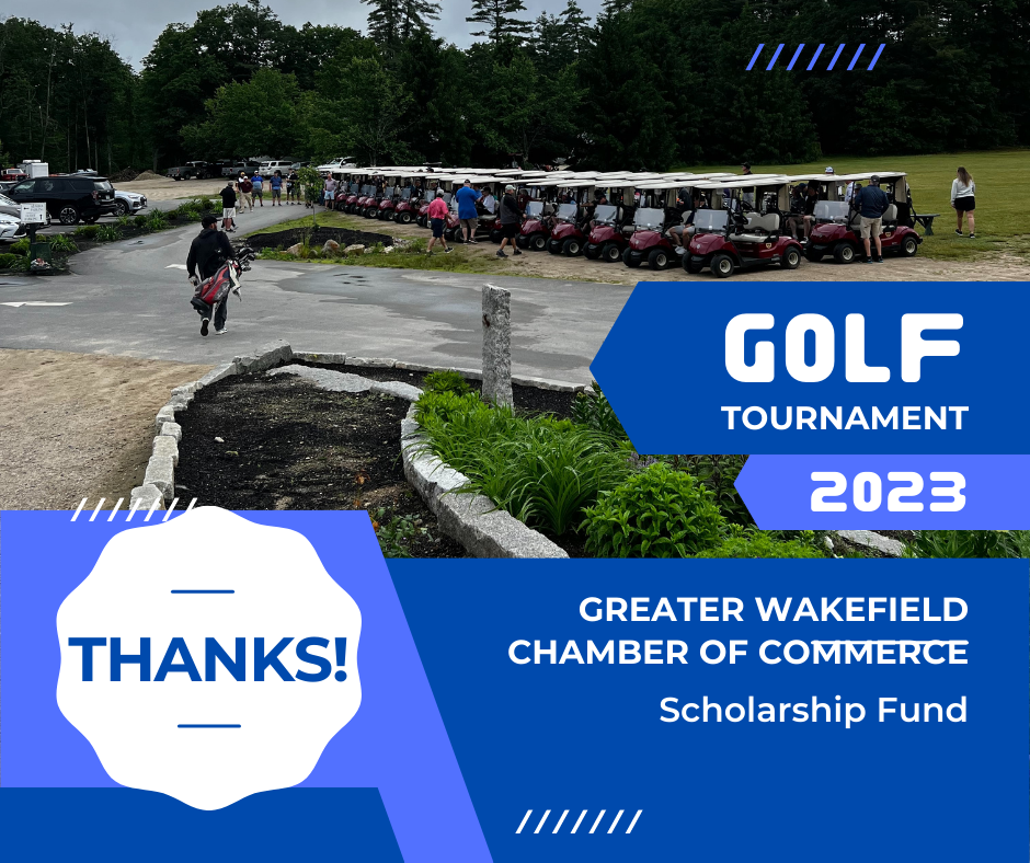 Greater Wakefield Chamber of Commerce - Golf Tourney Thank you!