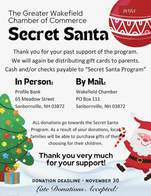 Greater Wakefield Chamber of Commerce - Secret Santa 2025